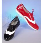 BS7130-L Bleyer Boogie Woogie with patent finish in black & white and red & white