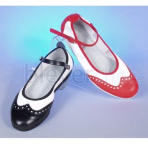 BS7141 Bleyer Lindy Hopper Strap Black & White and Red & White