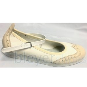 BS7141 Custom Bleyer Lindy Hopper Strap Beige & Cream