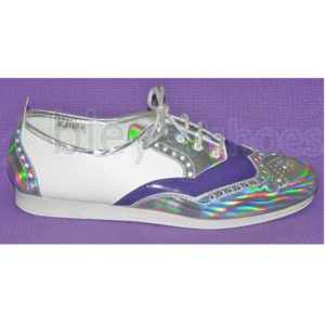 BS7134 Custom Bleyer Rock'n'Roll in Hologram, Purple & White