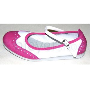 BS7141 Custom Bleyer Lindy Hopper Strap Hot Pink & White